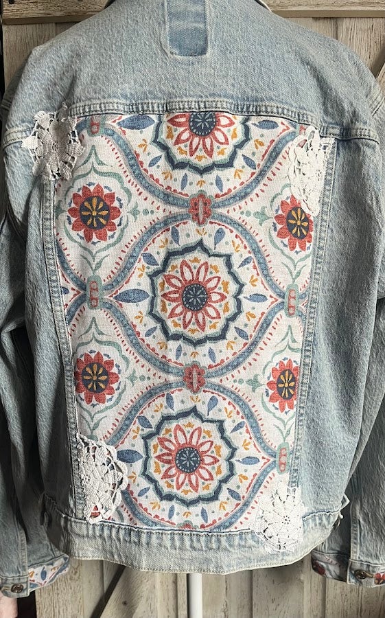 ジャケット・アウター 60s Embroidery Cutwork Lace Jacket 60s Embroidery Cutwork Lace Jacket – makky